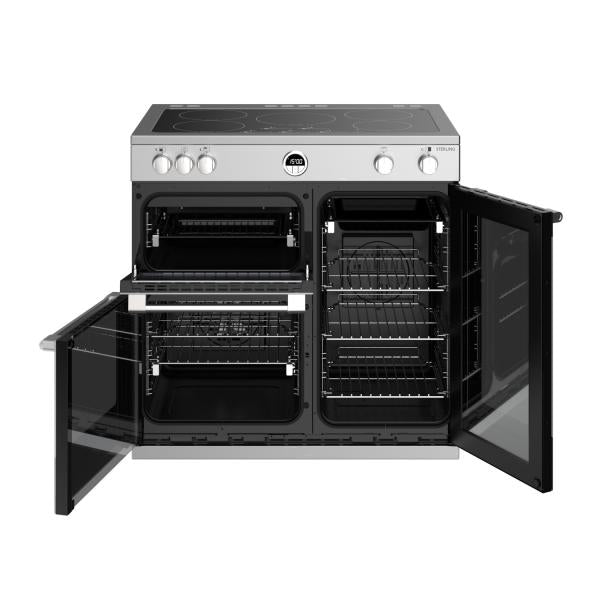 STOVES STERLING S900 EI INDUCTION stainless steel 