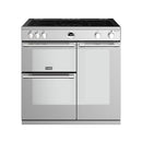 STOVES STERLING S900 EI INDUCTION stainless steel 