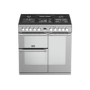 STOVES STERLING Deluxe S900 DF GAS stainless steel 