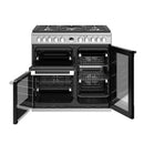 STOVES STERLING Deluxe S900 DF GAS stainless steel 