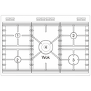 STOVES STERLING Deluxe S900 DF GAS stainless steel 