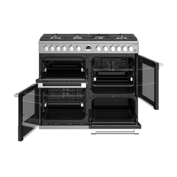 STOVES STERLING Deluxe S1000 DF GAS stainless steel 