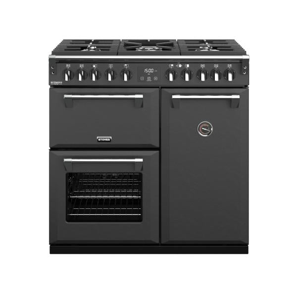STOVES RICHMOND Deluxe S900 DF EU GAS CB Anthracite 