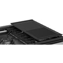 POÊLES PRECISION S1000 Deluxe DF GAZ Acier inoxydable/Noir 