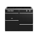 STOVES PRESICION S1100 Deluxe EI INDUCTION Black/Chrome 