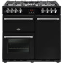 Belling Farmhouse 90 DFT Black