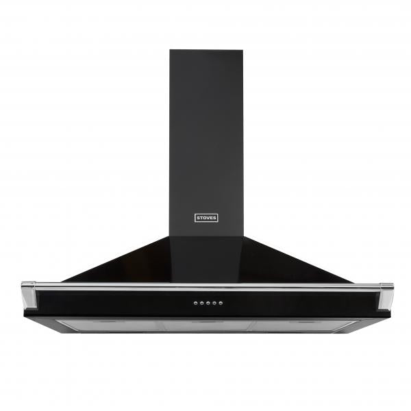 STOVES S900 RICH CHIM RAIL Black