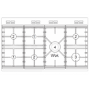 STOVES RICHMOND Deluxe S1000 DF GAS CB Anthracite/Chrome 