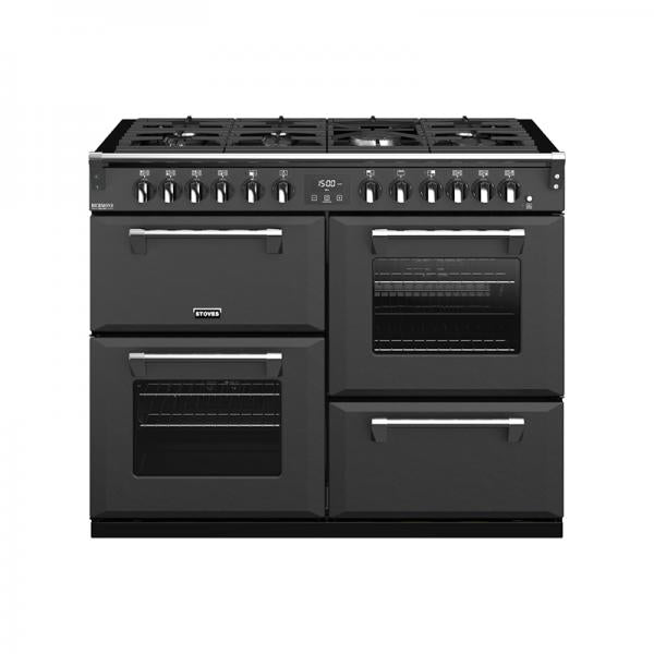 STOVES RICHMOND Deluxe S1100 DF GAS CB Anthracite/Chrome 