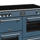 POÊLES RICHMOND Deluxe S1000 EGG INDUCTION CB Bleu Tonnerre/Chrome 