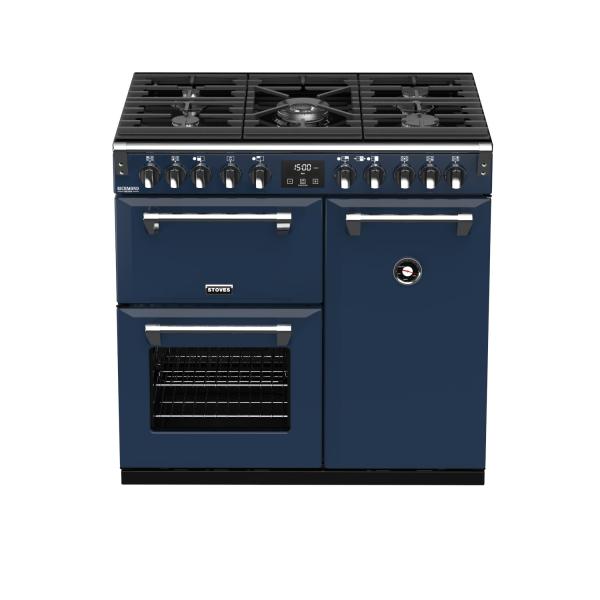 FORNELLO STOVES RICHMOND Deluxe S900 DF GAS CB Blu Notte