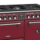 POÊLES RICHMOND Deluxe S900 DF GAZ CB Chili Red/Chrom 