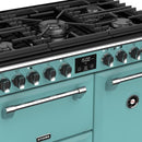 POÊLES RICHMOND Deluxe S900 DF GAZ CB Country Blue/Chrome 