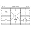 POÊLES RICHMOND Deluxe S900 DF GAZ CB Country Blue/Chrome 