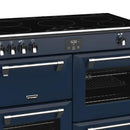 STOVES RICHMOND Deluxe S1000 EGG INDUCTION CB Midnight Blue/Chrome 