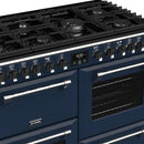 STOVES RICHMOND Deluxe S1000 DF GAS CB Midnight Blue/Chrome 