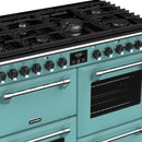 STOVES RICHMOND Deluxe S1000 DF GAS CB Country Blue/Chrome 
