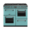 STOVES RICHMOND Deluxe S1000 DF GAS CB Country Blue/Chrome 