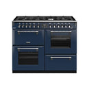 STOVES RICHMOND Deluxe S1100 DF GAS CB Midnight Blue/Chrome 