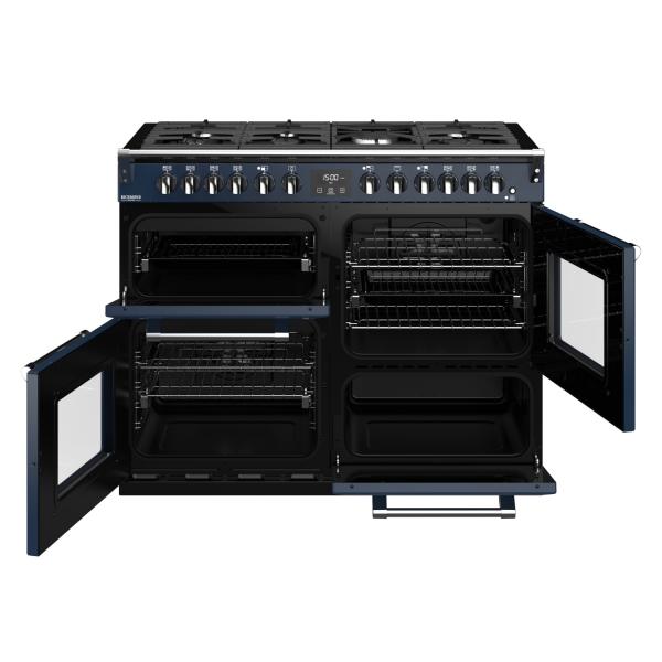 STOVES RICHMOND Deluxe S1100 DF GAS CB Midnight Blue/Chrom