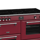 POÊLES RICHMOND Deluxe S1100 EGG INDUCTION CB Chili Red/Chrome 