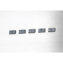 ESISTYLE - Professional A1 1200 - Stainless steel - Extractor hood