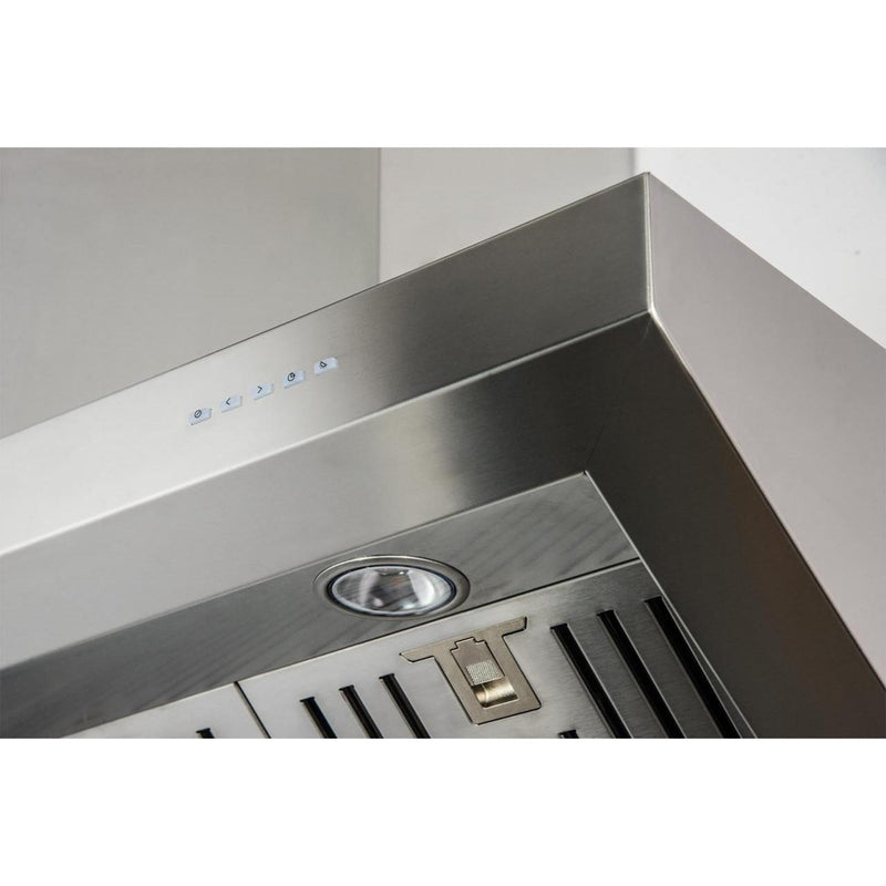 ESISTYLE - Professional A1 1200 - Edelstahl - Dunstabzugshaube