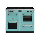 POÊLES RICHMOND Deluxe S1100 EI INDUCTION CB Bleu Country/Chrome 