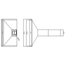 STOVES S1100 RICH CHIM RAIL Black 