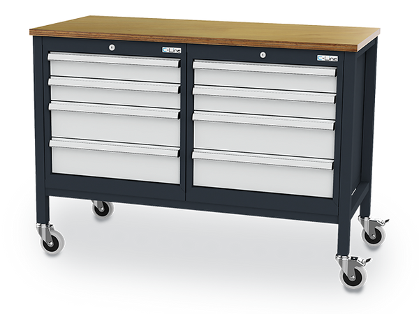 Mobile Kastenwerkbank, BxTxH 1300x600x960 mm