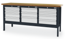 Box workbench, WxDxH 2000x600x960 mm