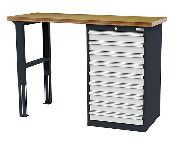 Reihenwerkbank, BxTxH 1500x600x1060 mm