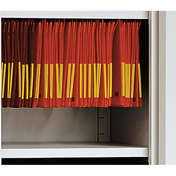 Simplaflex double door wardrobe,
 4 galvanized shelves, load capacity 80 kg,
 WxDxH 920x420x1950 mm