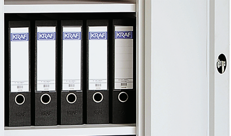 Simplaflex Flügeltürenschrank, 4 verzinkte Fachböden, Tragkraft 80 kg,BxTxH 920x420x1950 mm