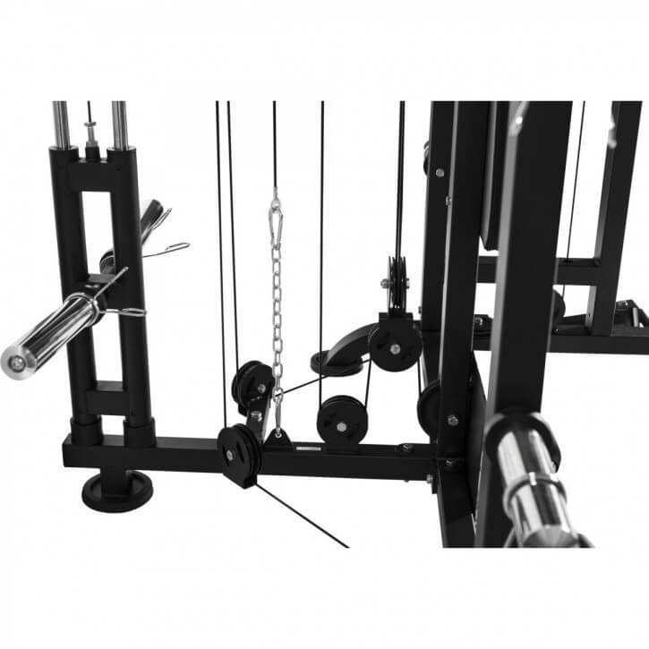 GORILLA SPORTS Extended Multifunction Smith Machine schwarz