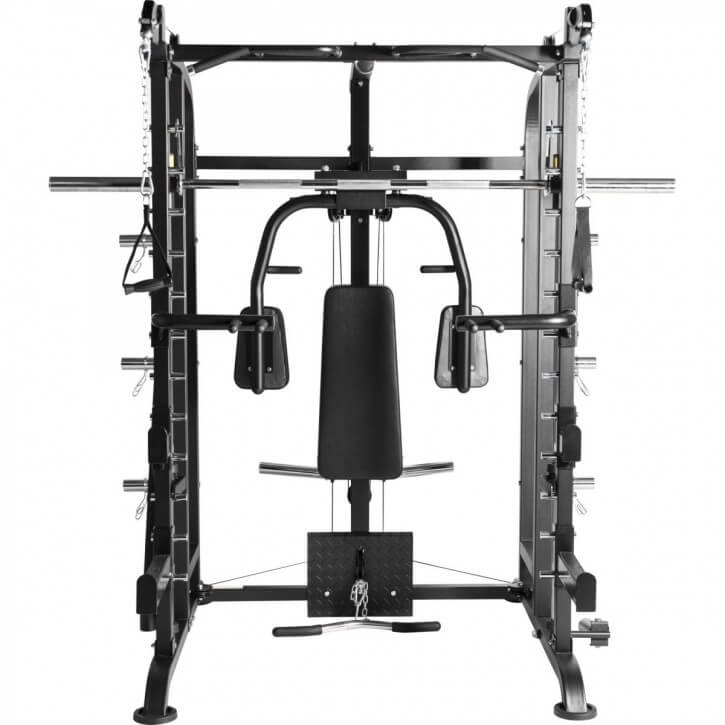 GORILLA SPORTS Extended Multifunction Smith Machine schwarz