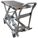 Schefer mobiler Hubtisch Premium Edelstahl