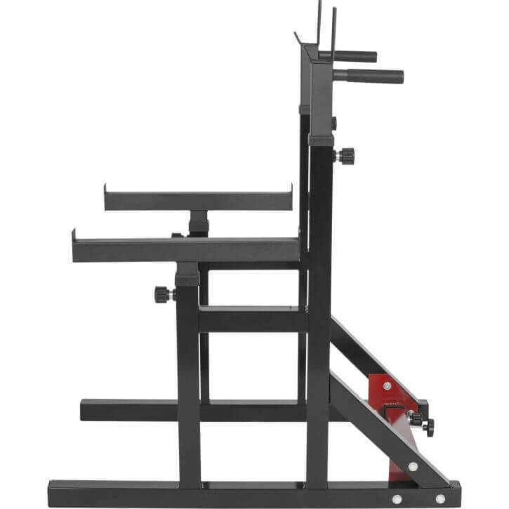 GORILLA SPORTS Squat Rack incl. Olympia Bumper Plate barbell set 170 kg