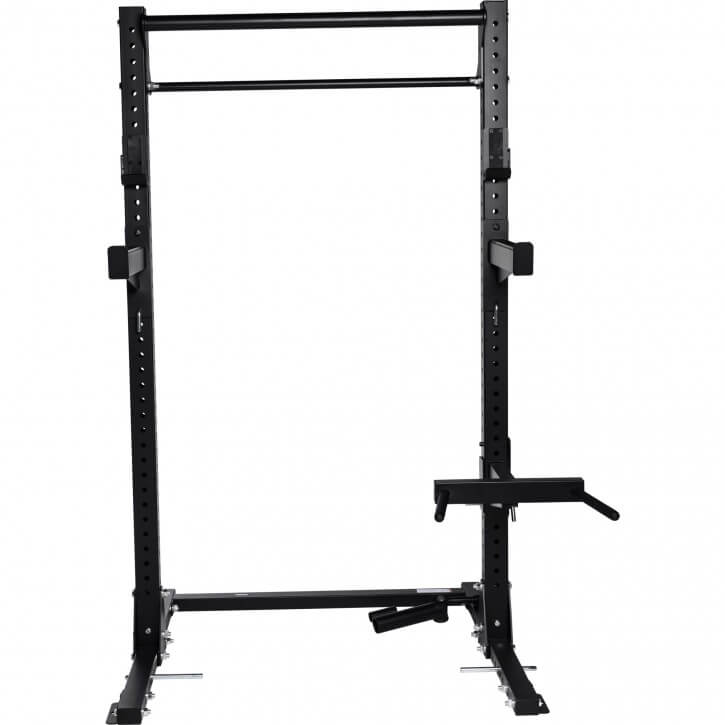 GORILLA SPORTS Multifunctional Squat Rack in schwarz