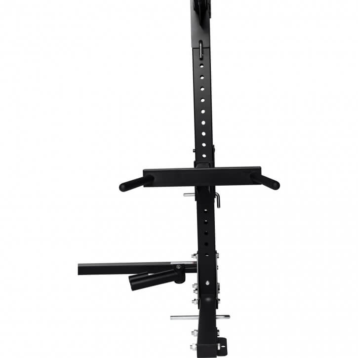 GORILLA SPORTS Multifunctional Squat Rack in schwarz