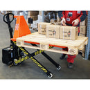 Schefer electric scissor lift truck Primus with sensor function