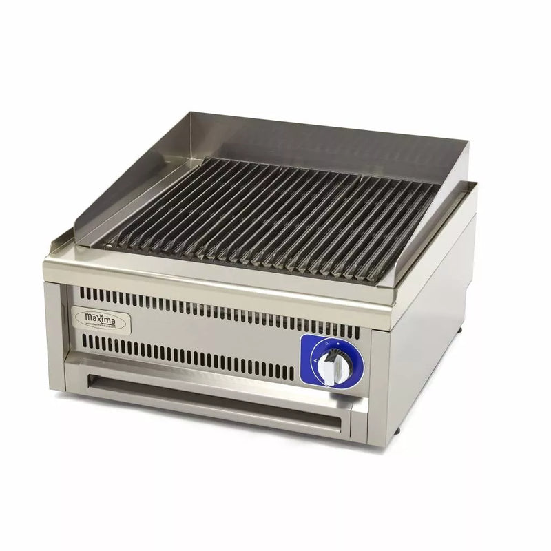 MAXIMA Gastro Charcoal Grill - Double Unit - 60 cm Deep - Gas