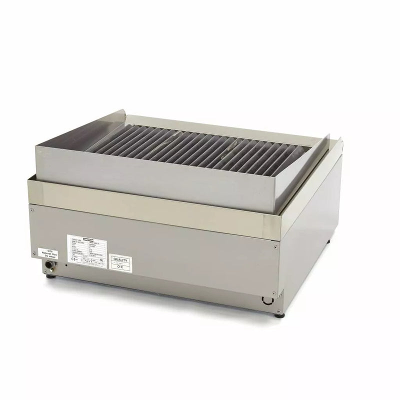 MAXIMA Gastro Charcoal Grill - Double Unit - 60 cm Deep - Gas