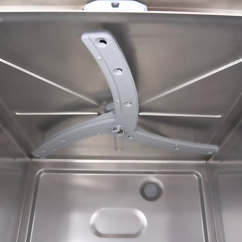 MAXIMA Gastro Geschirrspüler-Unterbau - 50 x 60 cm - Spülenhilfe- und Seifenpumpen - 400 V