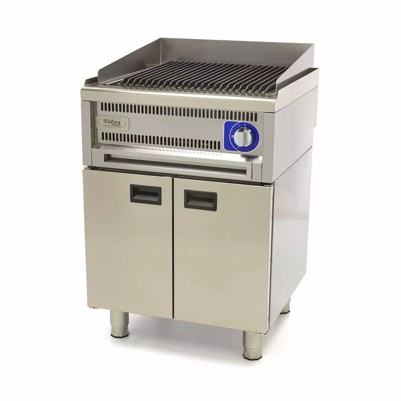MAXIMA Gastro Charcoal Grill - Double Unit - 60 cm Deep - Gas