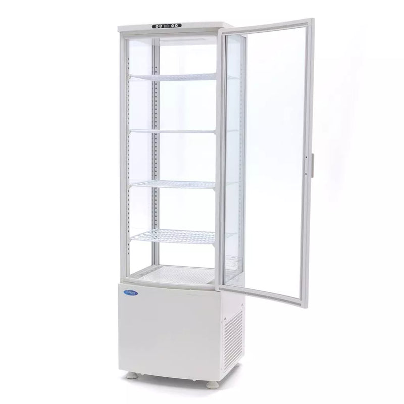 Vitrine réfrigérée MAXIMA Gastro - 235 l - 52 cm - Blanc