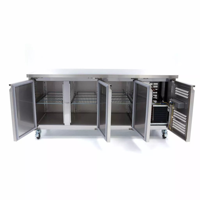 MAXIMA Gastro Refrigerated Counter - 465 l - 180 cm - 3 Doors