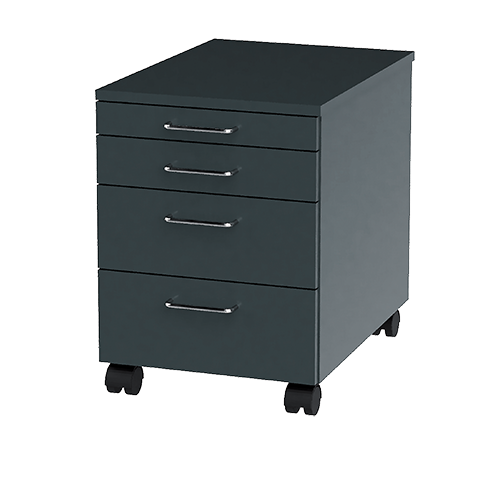 Simplaflex Rollcontainer mit 4 Schubladen