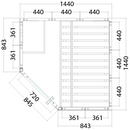 Harvia Wellfun Mini Massivsauna